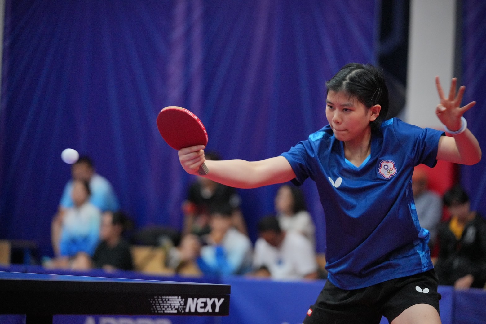 (圖)桌球項目葉伊恬選手獲得女子單打銅牌，照片出處體育署 